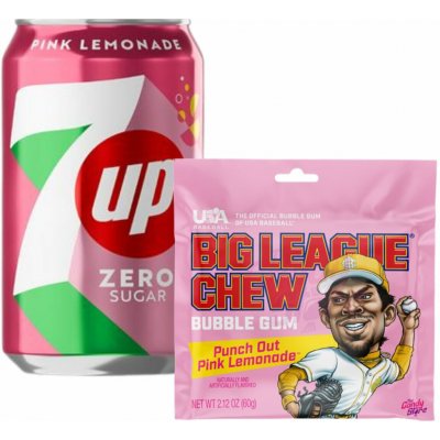 7up sycený limetkový nápoj s příchutí růžové limonády bez cukru 330 ml – Zboží Mobilmania