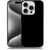 Pouzdro a kryt na mobilní telefon Apple Picasee silikonový černý obal pro Apple iPhone 16 Pro - Separ - Black On Black 2