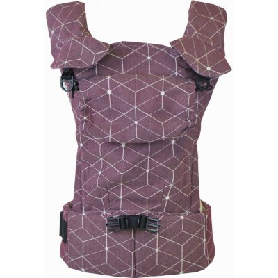 MoniLu unistart Cubes Burgundy 2 Standard – Zbozi.Blesk.cz