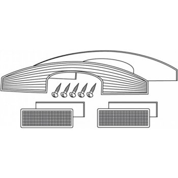 Reflexní prvky Shad D1B451CAR pro SH45