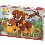 LaQ Dinosaur World Triceratops a Pteranodon