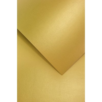 Ozdobný papír Iceland zlatá 220 g 20ks A4