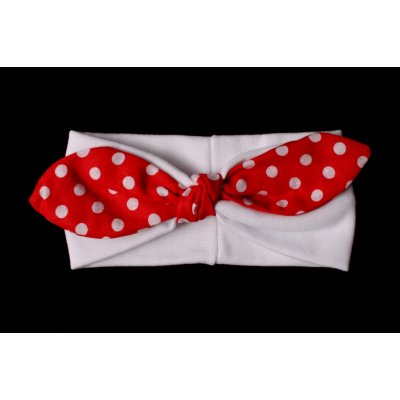 Čelenka pro miminka bílá a červená – Sleviste.cz