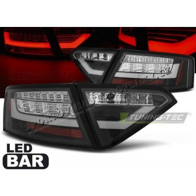 Audi A5 2007-06.2011 Coupe - zadní lampy black LED BAR – Hledejceny.cz