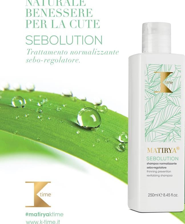 K-Time Matirya Sebolution šampon pro mastné vlasy 250 ml