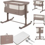 Lionelo Postýlka Aurora 3v1 Beige Taupe – Hledejceny.cz