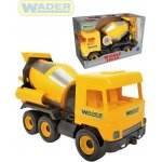 Wader Middle Truck auto domíchávač betonu 38 cm žluté plastové 32124 – Zboží Mobilmania
