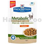 Hill's Feline Adult Metabolic 12 x 85 g – Sleviste.cz