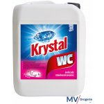 Krystal WC zásaditý na nerez a keramiku s Dezichlorem červený 5 l – Zbozi.Blesk.cz