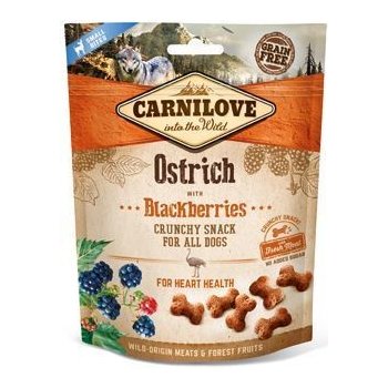 Carnilove Crunchy Snack Ostrich & Blackberries 200 g