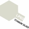 Modelářské nářadí Tamiya 82163 LP-63 Titanium Silver/Stříbrná t.