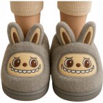 Papuče dětské LABUBU měkké nazouvací plyšové lehké/31 – Zboží Dáma