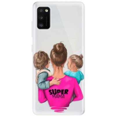 Pouzdro iSaprio - Super Mama - Boy and Girl - Samsung Galaxy A41