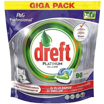 Dreft Platinum All in One kapsle do myčky nádobí 90 ks