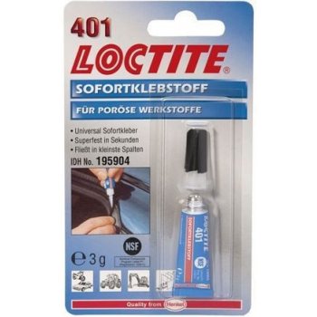 LOCTITE 401 vteřinové lepidlo 3g