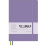 SHKOLYARYK Zápisník Genius A5, linkovaný, 96 listů, tvrdé desky fialová – Sleviste.cz