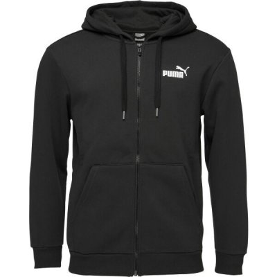 Puma POWER GRAPHIC FULL ZIP HOODIE FL mikina černá – Zboží Dáma