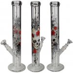 Black Leaf Skleněný ice bong Skull 45 cm – Hledejceny.cz