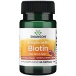 Swanson Biotin 60 cucací tablety – Hledejceny.cz