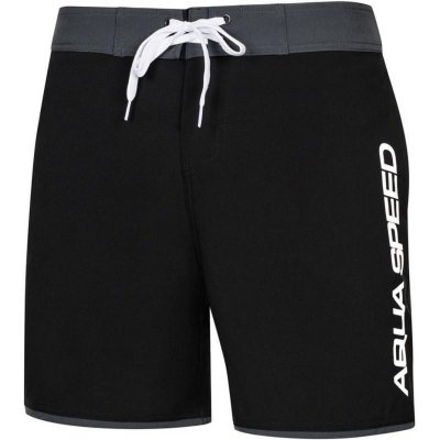 Aqua Speed pánské plavecké šortky Aqua-Speed Evan černo-šedé – Zboží Mobilmania