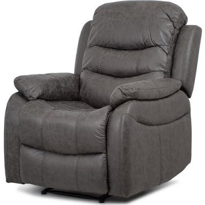 Autronic TV-4086 GREY manuální polohování šedé látka v dekoru vintage kůže – Zboží Mobilmania