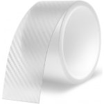 Carmotion Průhledná, čirá ochranná fólie s karbonovou strukturou (5 cm x 3 metry) -