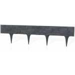 Gardenplast Zahradní palisáda Stone Palisade 9,5 cm / 0,8 m antracit 1 ks – Hledejceny.cz