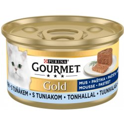 Gourmet Gold cat paštika tuňák 85 g