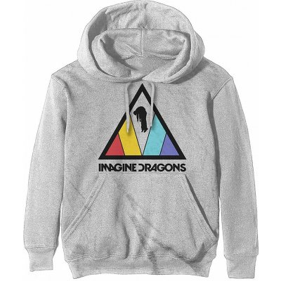 Imagine Dragons mikina Triangle Logo Grey