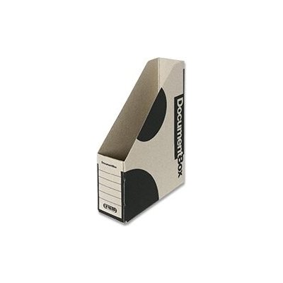EMBA Magazin Box - kartonový stojan na katalogy - 75 mm, černý A4 – Zboží Mobilmania
