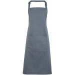 Premier Zástěra Colours PR 154 s laclem a kapsou na břiše COT390154m0899-steel Šedá ocelová – Hledejceny.cz