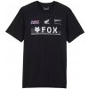 Pánské Tričko FOX triko FOX X HONDA Premium Ss 24 black