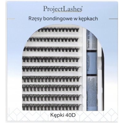 DIY bondingové řasy ProjectLashes 40D bond & seal příslušenství pro trsy řas – Zboží Mobilmania