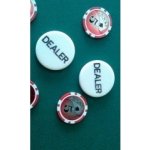 Poker dealer button – Zboží Dáma