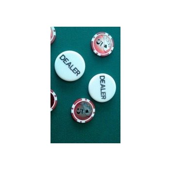 Poker dealer button