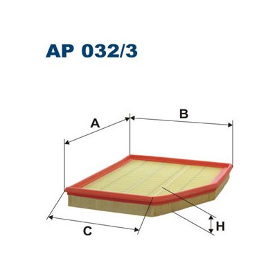FILTRON AP 032/3 Vzduchový filtr (AP032/3) – Hledejceny.cz