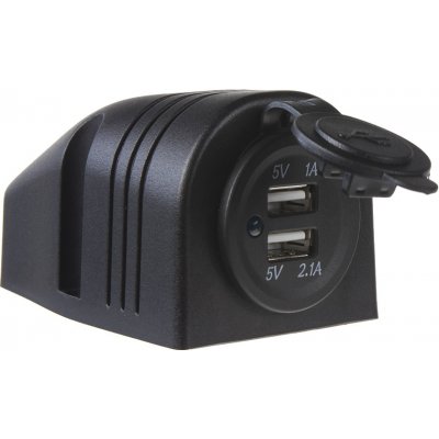 34525D 2x USB zásuvka voděodolná v přídavném panelu | Zboží Auto