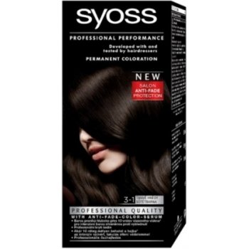 Syoss Permanent Coloration permanentní barva na vlasy 3-1 Dark Brown 50 ml