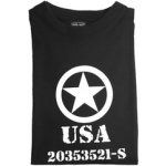 Tričko Mil-tec Allied Star černé – Zboží Mobilmania