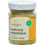 Natural Hořčice kremžská s fruktozou 250g – Zboží Mobilmania