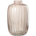 Růžová skleněná váza s úzkým hrdlem Junna M - Ø 16*25 cm - J-Line by Jolipa – Hledejceny.cz