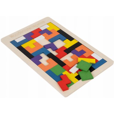 Kruzzel 22667 skládačka Tetris – Zboží Dáma