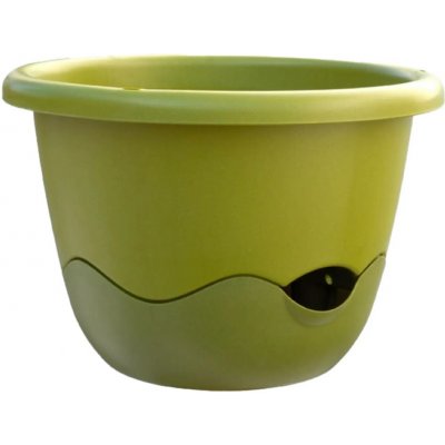 Nohel garden květináč MARETA závěsný samozavlažovací plastový 25x16 cm – HobbyKompas.cz