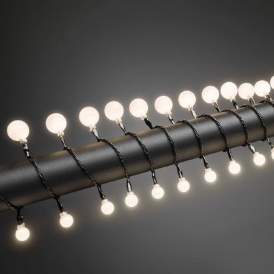 Konstsmide Kulový světelný řetěz LED teplá bílá 80-flg. 3680-107 – Hledejceny.cz
