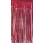 Červený party závěs 100 x 200 cm – Zboží Mobilmania