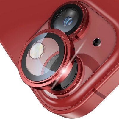 Lito S+ ochranné sklo na fotoaparát iPhone 14 iPhone 14 Plus červená 154644 – Zboží Živě