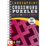 Large Print Crossword Puzzles Pink: Over 200 Puzzles to Complete Parragon BooksSpiral – Zboží Mobilmania