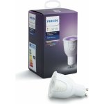Philips Hue 8719514339880 LED žárovka 1x5W GU10 350lm 2000-6500K Bluetooth, stmívatelná, White and Color Ambiance, bílá – Sleviste.cz