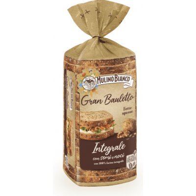 Mulino Bianco toastový celozrnný s oříšky Gran Bauletto Integrale 465 g – Zboží Dáma