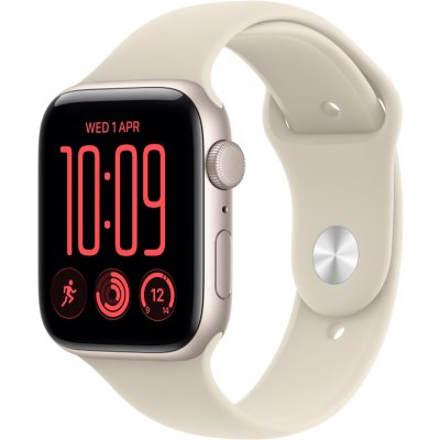 Apple Watch SE 3 40mm Hvězdně bílý hliník s pískovým sportovním řemínkem M/L MJKW4MP/A – Hledejceny.cz